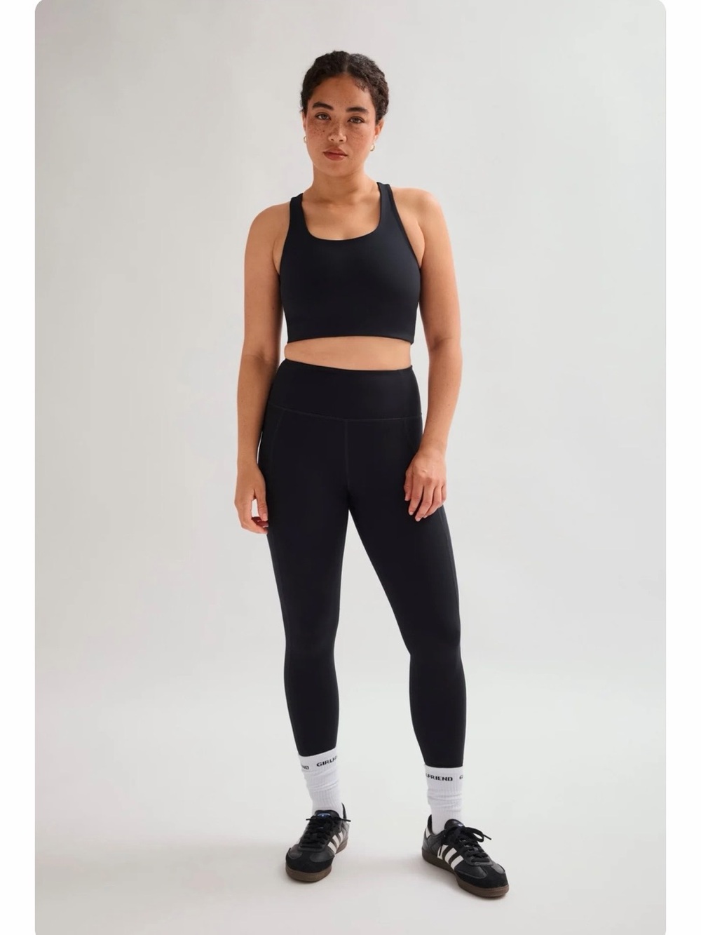 Girlfriend Collective Moss Racerback Sports Bra NWOT - Dark Green color